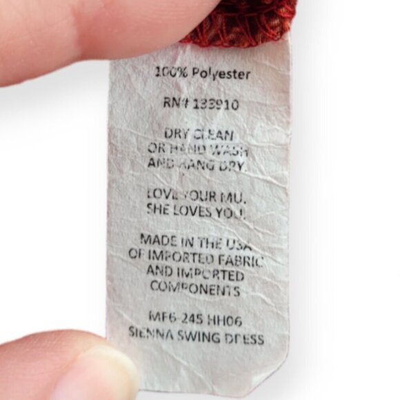 Show Me Your MuMu Sienna Swing Dress M Bohemian Beach - Picture 14 of 14